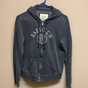 Abercrombie and Fitch Grey Hoodie